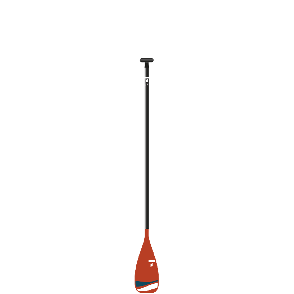 Tahe Beach Alu Adj LL 170-210 SUP Paddle Black/Red