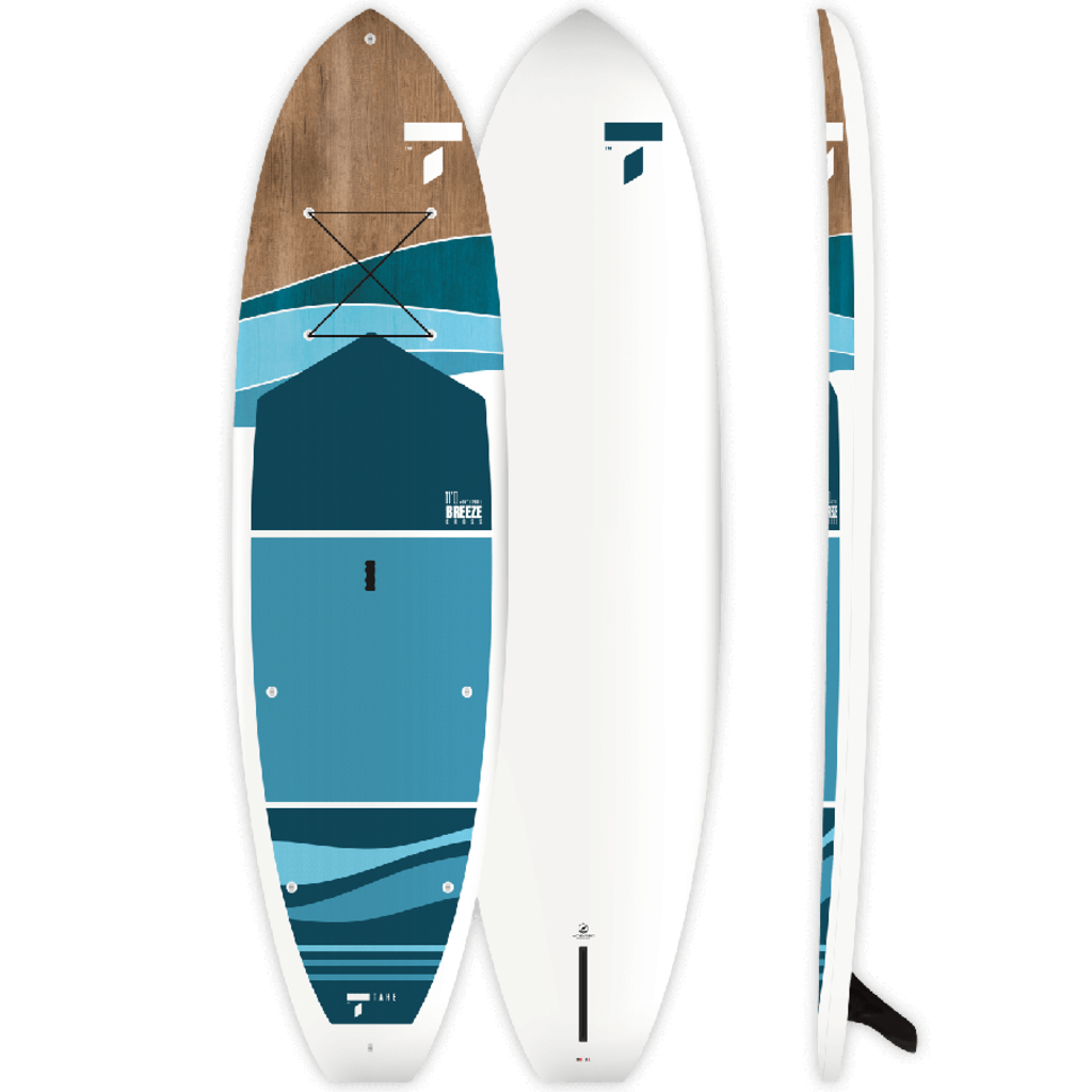 Tahe 11'0 Breeze Cross Ace-Tec SUP Wood/Blue