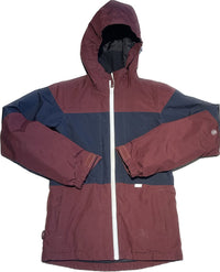 Ride W Snow Jacket w/Hood M burg/blu