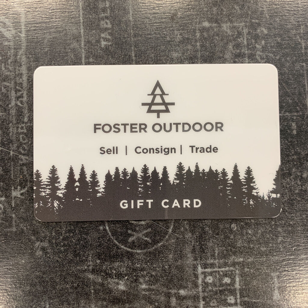 Foster Outdoor $100 Gift Card