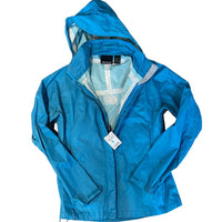 Mountain Hardwear W Rain Jacket w/ Hood XS Blu