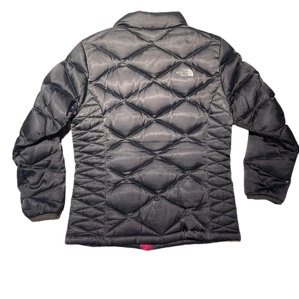 The North Face Y Down Jacket L gry/pnk
