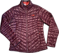 The North Face W Thermoball Insulated Jacket M maroon/red