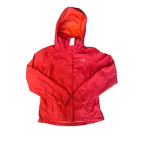 The North Face W Rain Jacket w/Hood M red/org