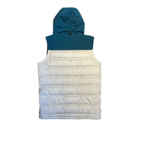 Columbia M Insulated Vest w/ Hood M Blu/Whi