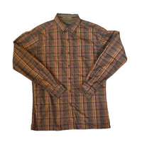 Kuhl M LS Plaid Button-Up Shirt S org/yel