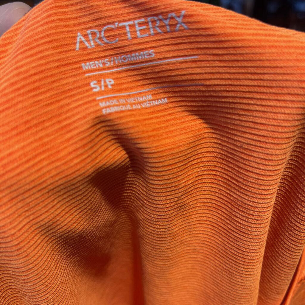 Arc'teryx M SS Active Shirt S neon org