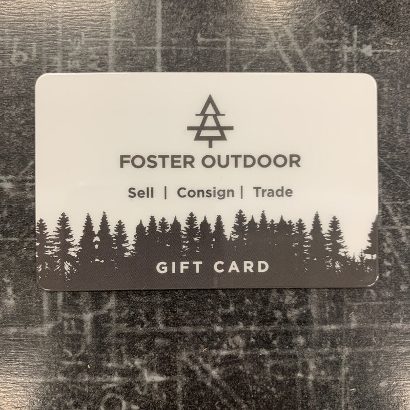 Foster Outdoor $10 Gift Card.