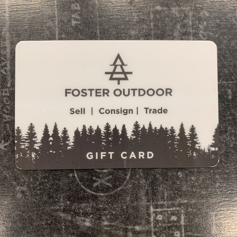 Foster Outdoor $50 Gift Card.